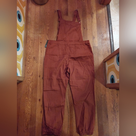 Women's Rust Overalls - Picture 4 of 8